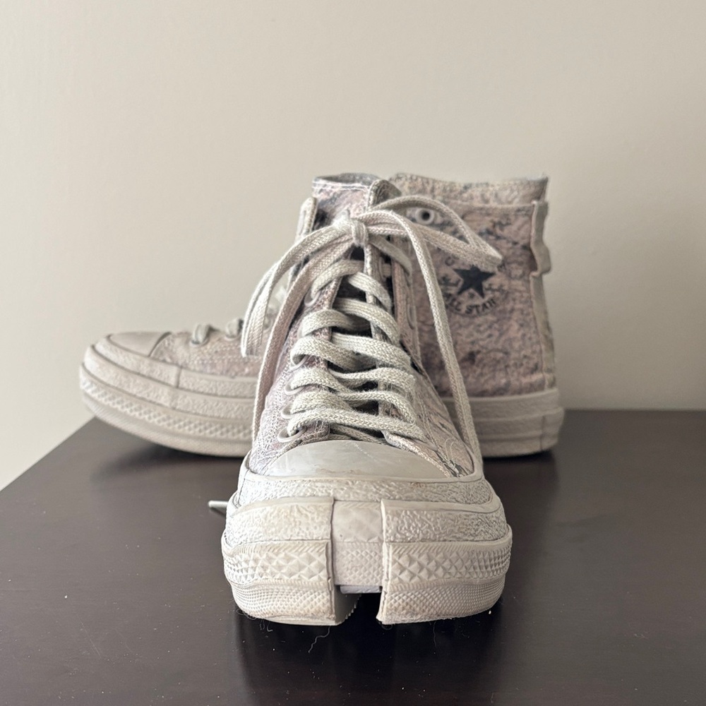 Converse x FenG CHen WANG Men's High-Top Sneakers - Light Gray